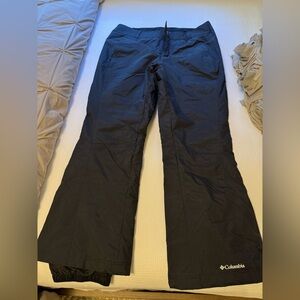 Columbia Black Snow Pants